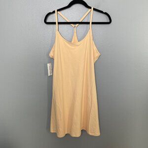 OUTDOOR VOICES the exercise dress in toscana peach size XL